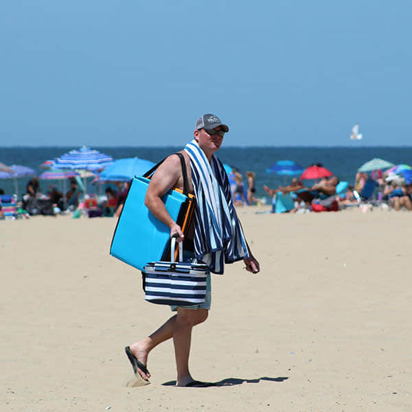 Beach towel&changing robe